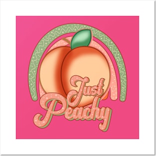 Just Peachy Funny Posters and Art